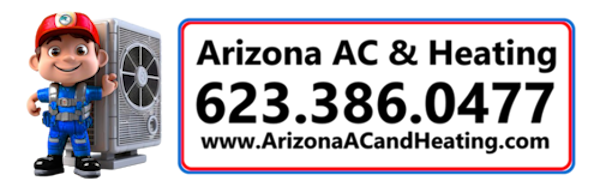 Arizona AC and Heating Logo Air Conditioning Heating HVAC Contractor Estrella Goodyear Arizona