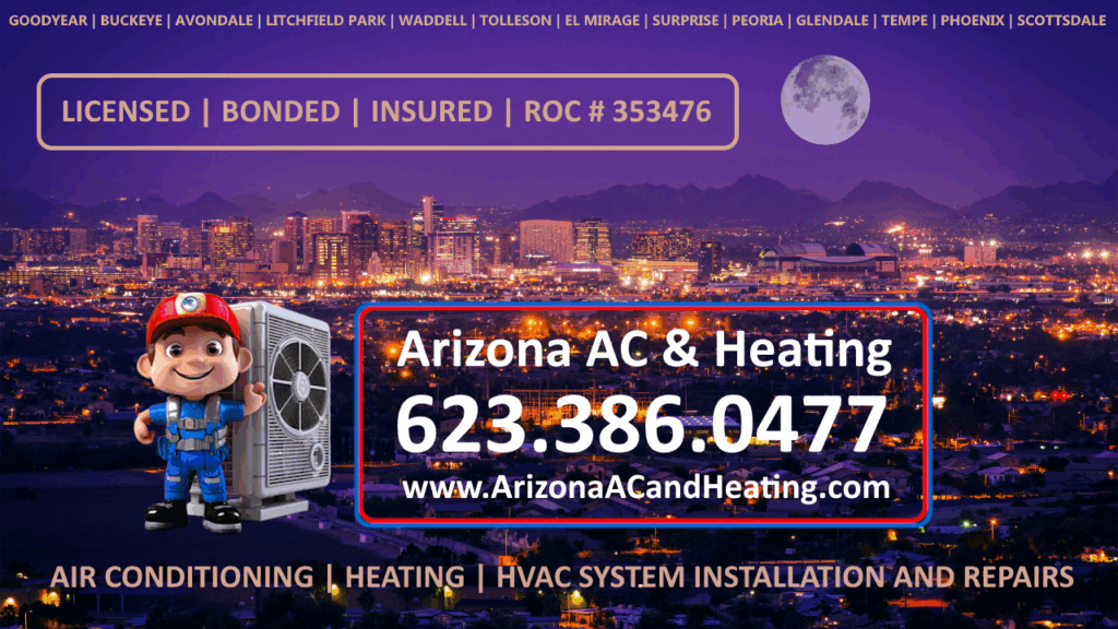 Tempe, Arizona HVAC Air Conditioning and Heating Repair or Replacement Contractor