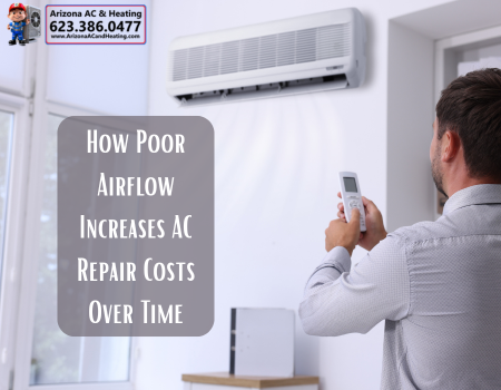 How Poor Airflow Increases AC Repair Costs Over Time